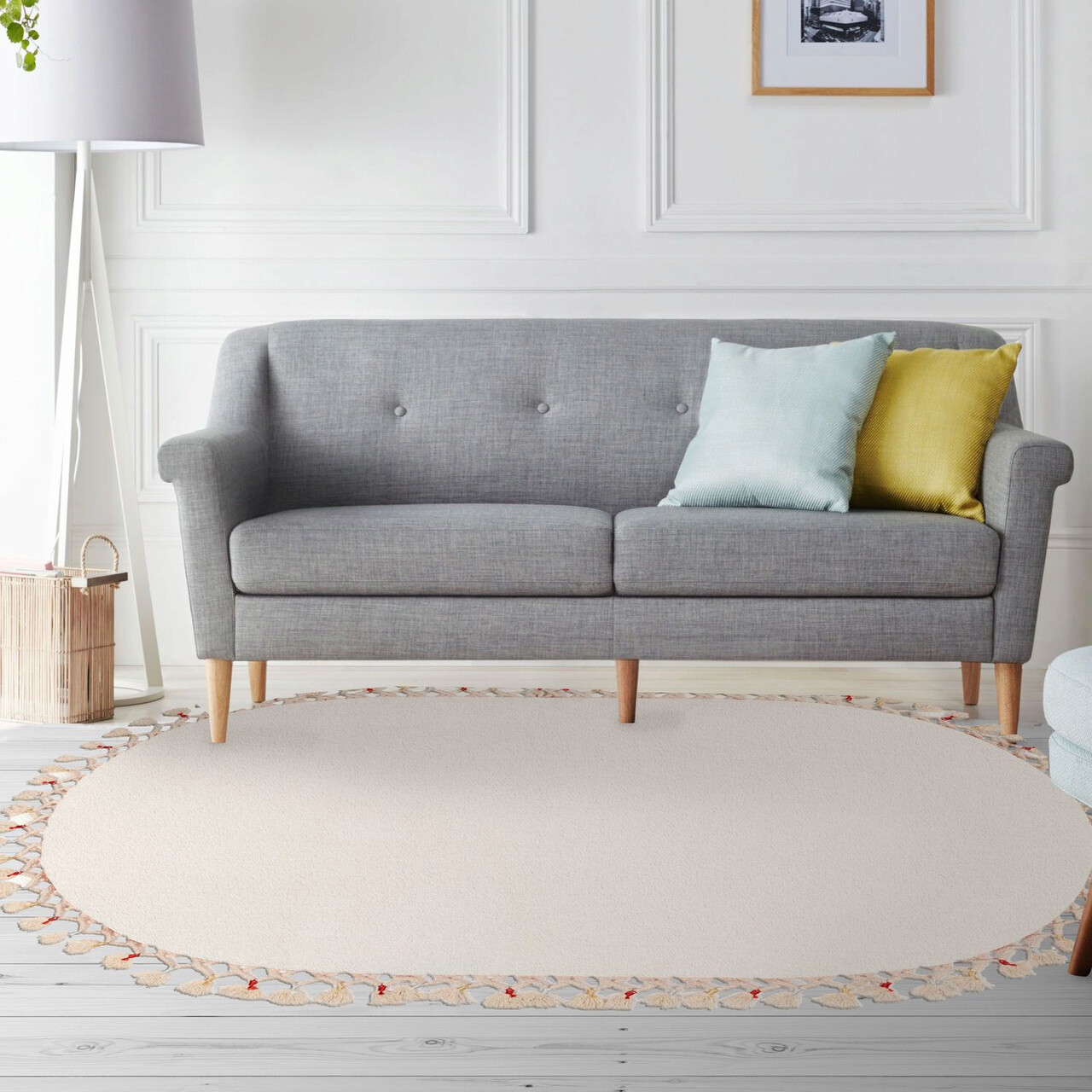 Covor, 1261, 60x100 cm, Alb - imagine 6